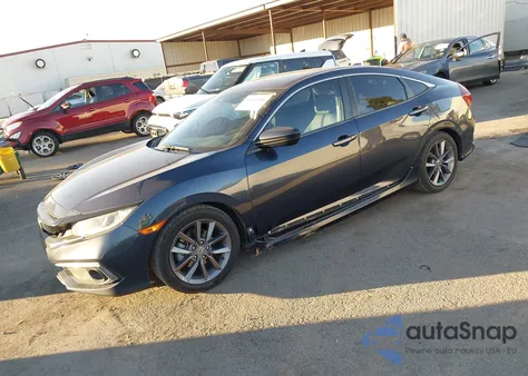 2019 Honda Civic Ex z USA, uszkodzony, nr VIN 19XFC1F39KE004941